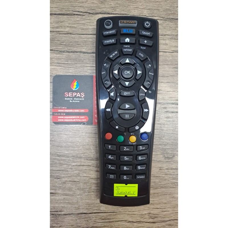 D SMART TV KUMANDASI