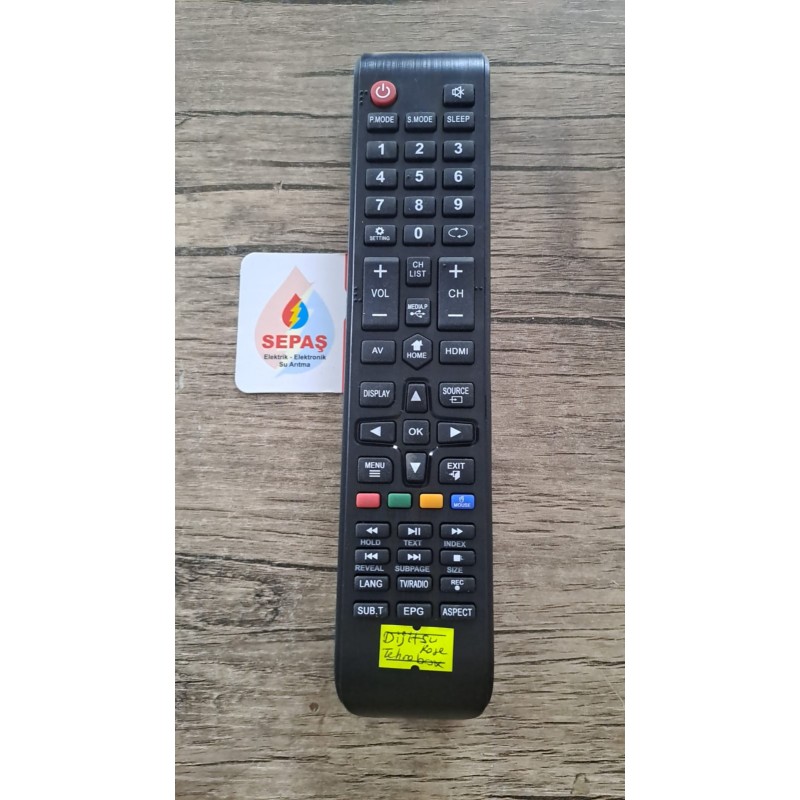 Di·ji·tsu 55SH Rose ATV 232 Technobox Uyumlu LCD LED TV Kumanda