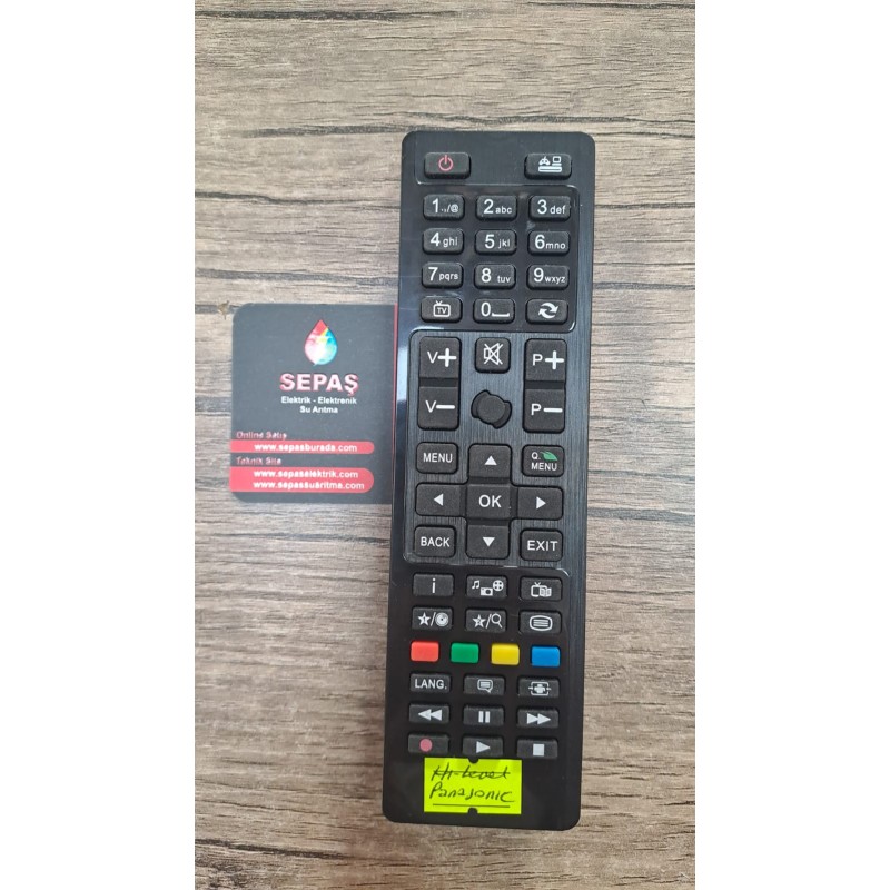 HEY 40178 Hi-Level Panasonic Si·yah Uyumlu LCD LED TV Kumanda 