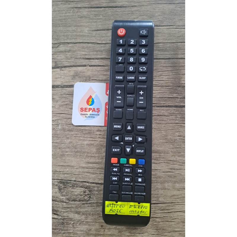 Dijitsu Serisi Rose Electromaster Lcd Led TV Kumanda