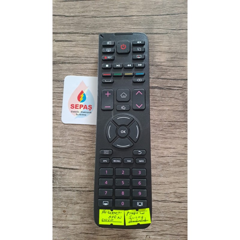 Hi-Level HL49FAL27/0216 - Axen AX39DAl13 - Sunny SN49FIL403/0216 - Onvo - Profilo Android Lcd Led Tv Kumanda 