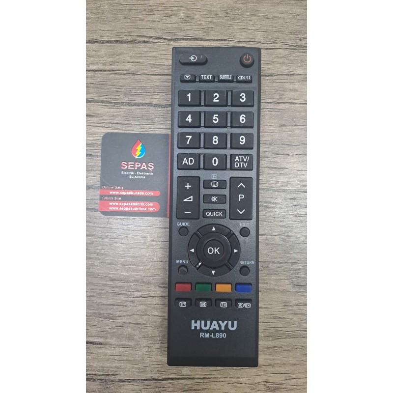 Huayu RM-L890 Toshiba Universal Lcd Led Tv Kumandası