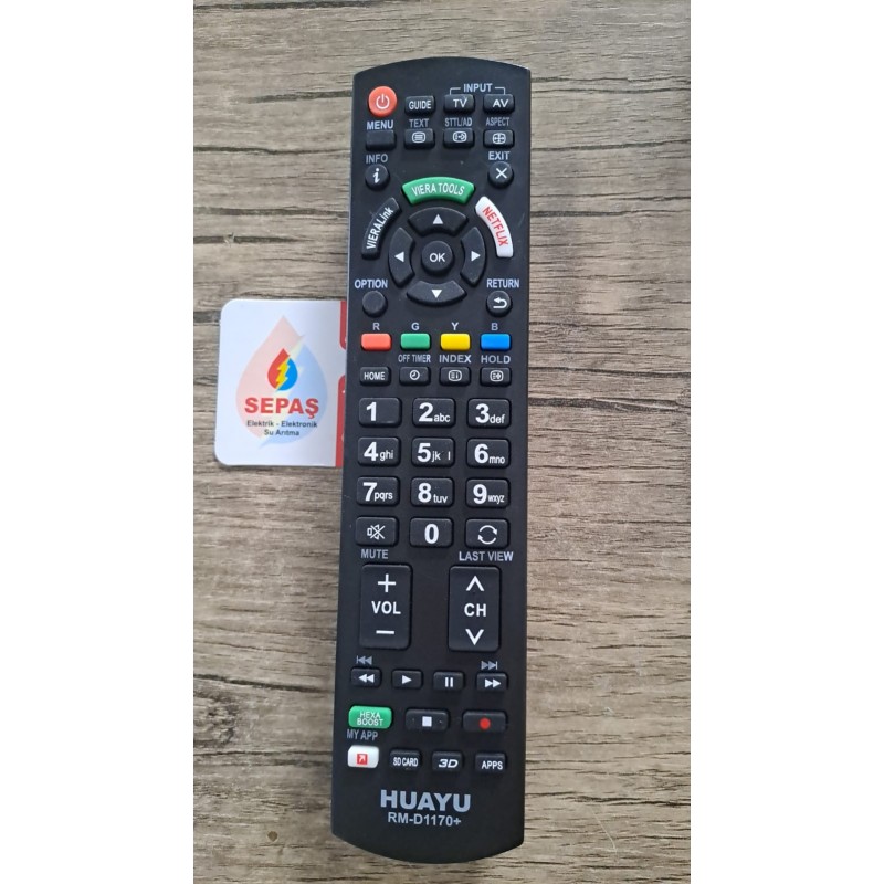  Rm-D1170+ Panasonic 3D'li Lcd - Led Tv Kumandası
