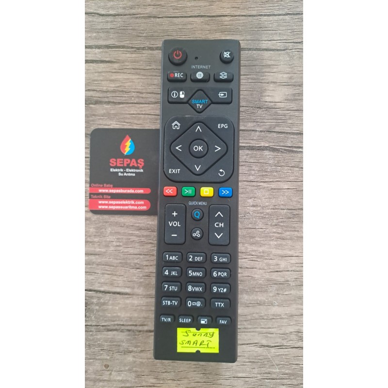  Smart Tuşlu LCD LED TV Kumandası