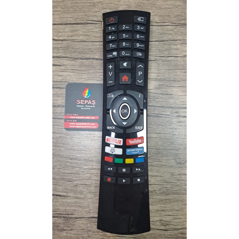 Vestel Netflix-Youtube-Prime Video Tuşlu Lcd-Led Tv Kumanda