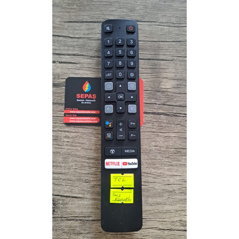 Weko Kl Tcl RC901V Netflix-Youtube Tuşlu Lcd Led Tv Kumandası