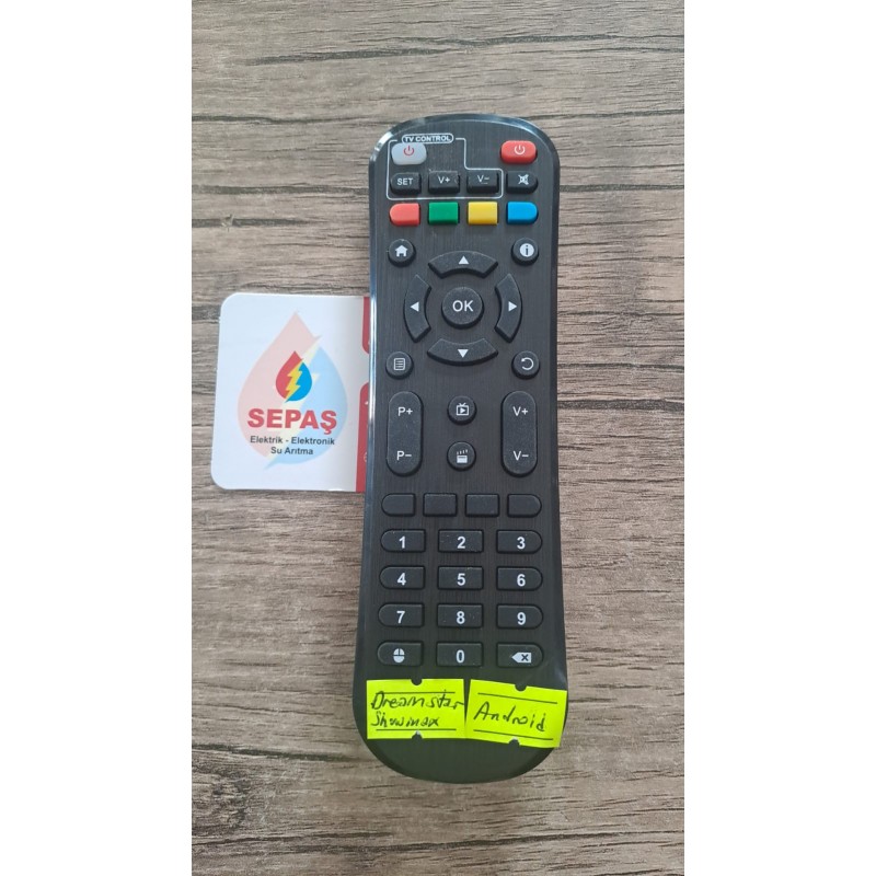 Dreamstar A1-A2-A3 / Showmax SH0037 Android Tv Box Kumandası